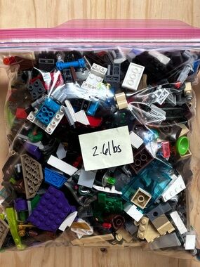 LEGOS 2.6 pound bag #2 of mixed Legos